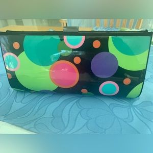 Colorful clutch purse